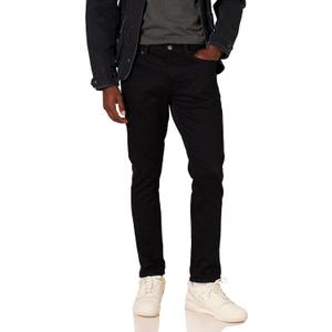 Amazon Essentials Mens Skinny-Fit Stretch Jean - Discontinued Colors (Black) 42Wx34L