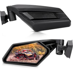 X3 Side Mirrors Maverick X3 Side View Mirrors Compatible with Can Am Maverick X3 Max XRS XDS Turbo R RR 2017-2025