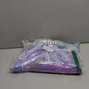 Girls Fairy Halloween Costume, Kids Light-up Tulle Skirt Butterfly Wings Fairy Stick Headband for Cosplay Party Favor, One Size, 4Pcs, Gradient Purple