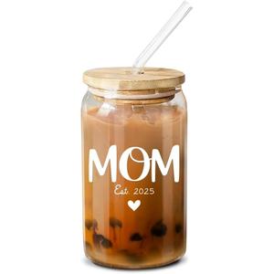 NewEleven Mothers Day Gifts For New Mom 2025  Pregnancy Gifts For First Time Mom, Pregnant Mommy, Expecting Mother, Moms To Be, Mommy To Be, New Moms - 16 Oz Coffee Glass