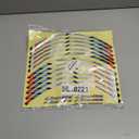 Motorcycle Front Rear Rim Wheels Edge Outer Rims Sticker Reflective Stripe Wheel Decals Compatible With BMW S1000RR