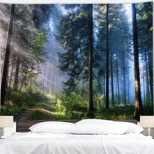 BJYHIYH Extra Large Aesthetic Tapestry Wall Hangings Nature Tapestries for Teen Girl Men Bedroom Living Room Décor(90"×70")