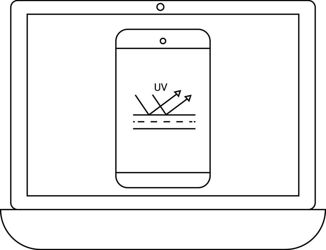 Lap Top Sunshade 16" 2 Pack