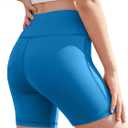 ZDC Girls Athletic Shorts High Waist Biker Dance Yoga Shorts