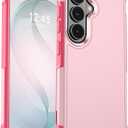zapica Designed for Samsung Galaxy S26 Plus Case, Light Pink