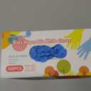 Kids Gloves Disposable for 4-10 Years - Latex and Powder Free - for Kids Festival Preparation, Crafting, Painting, Gardening (Blue)