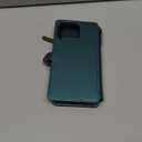 for iPhone 16 Pro Max Wallet Case Magnetic [Compatible with Magsafe] [RFID Blocking Card Holder] Zipper Strap Detachable Drop-proof Protective Phone Cases for iPhone 16 Pro Max 6.9, Turquoise