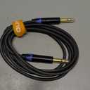 Tisino 1/4 inch TRS Cable, Quarter inch 1/4 TRS to TRS Balanced Stereo Audio Cable Male to Male Pro Interconnect Cable, Nylon Braid - 6 FT