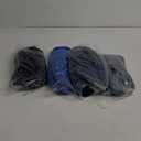 Mepase 20 Pairs Reusable Non Slip Indoor Protectors Shoe Covers Soft Washable Thickened Boot Shoe Covers for Household Office Laboratory, 4 Colors