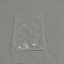 Door Stoppers - Medium 2" (6 PCS) - Strongest Wall Door Handle Stopper - Guard Door Knob Wall Protector Silencer, Self Adhesive- Protects Every Wall Surface - Transparent