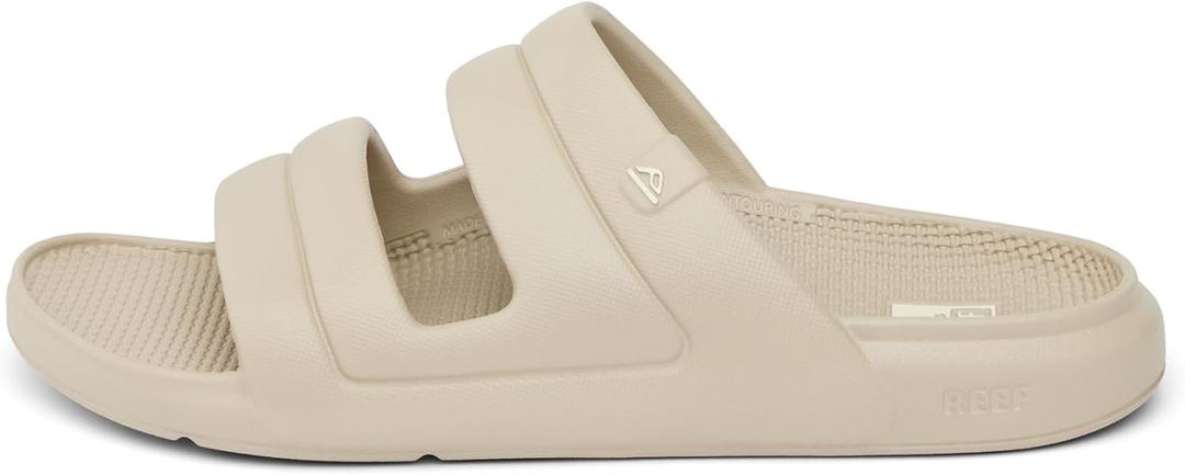 REEF Mens Sandals, Oasis Two-Bar (Beige)