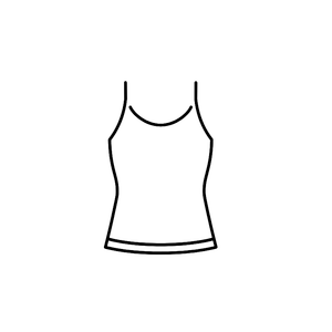 Women's Sexy Sleeveless Spaghetti Strap Ribbed Camisole Tank Top, Size L