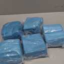 Maxcheck 100 Pcs Sticky Tack Cloth Woodworking Painters Wax and Silicone Free Tack Cloths for Removing Dust Rags Automotive Painting for Automotive, 18 x 36'' (Blue)