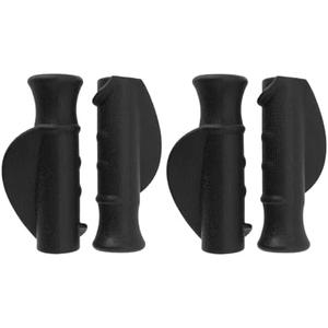 Create idea 22mm Rollators Handles Right and Left Handle Covers PVC Ergonomically Handles Rollators Replacement Parts Accessories Black