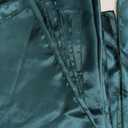 16  Inch Square Satin Napkins (Pack of 25) Cloth Napkin for Dinner Table Decor (Hunter Green)