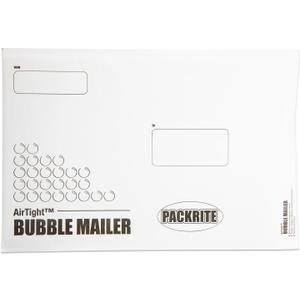 AirTight White Paper Bubble Mailers, Durable, Lightweight, Padded Shipping Envelopes, Pack of 25 (#6 12.5" X 19")