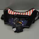 Bolux Dog Harness, No-Pull Reflective Dog Vest, Breathable Adjustable Pet Harness with Handle for Outdoor Walking - No More Pulling, Tugging or Choking (Flag, Medium) (Pack of 1)