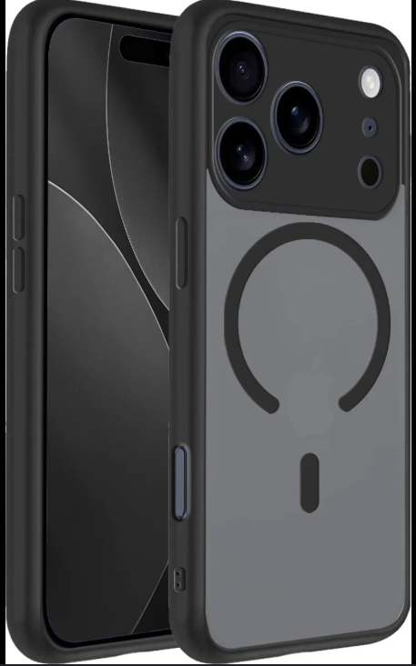 Cufelf Magnetic for iPhone 17 Pro Max Case, Black
