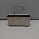 simplehuman Slim Sink Caddy Sponge Holder, Brushed Stainless Steel, Silver