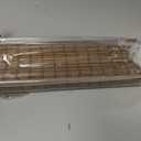 UNISHADES Cordless Bamboo Roman Shades for Windows, Blinds Size (34.5" W ×48" H) Colour (Highfield Teak)