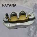 RAYANA Front Brake Caliper with pads Compatible for Yamaha YZ65 2018-2023 YZ80 1987-2001 YZ85 2002-2023