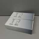 2 x Reed Diffuser - Sea Guaiac Wood&Lavender 4.06oz (120ml) 2 Packs Essential Oil Reed Diffuser Set with 16 Sticks, Long Lasting Fragrance for Home, Bathroom, Bedroom, Room, Decor