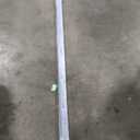 Gisafai 2 Pcs Garage Door Vertical Track Replacement Garage Door Rails Left Right Vertical Bracket for 7 Foot Tall Garage Door Parts Galvanized Steel Hardware Side Tracks for 2 Inches Rollers, Silver