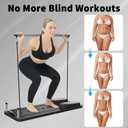 Pilates Board - Pilates Reformer Set, Multi-Purpose Foldable Pilates Reformer Board for Home,11 in 1 Pilates Equipment
