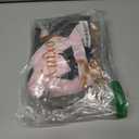 Sexy Stockings Mini Skirt Mesh Sheer Lace Halloween Costume Maid Outfit Lingerie with Thong Set 4 Piece (XL)