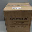 11Qt 19Qt Insulated Portable Cooler Leak-Proof Ice Chest Lunch Box Hard Coolers with Extra Ice Pack for BBQ, Camping, Pincnic (17qt, Green)