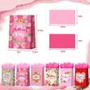 CMSSHUAI 12 Pcs Mother's Day Bags with Tissue Paper，Medium Small Mothers Day Bags with Handles Floral Mothers Paper Bags Treat Bags Candy Bags Bulk for Mom Grandma Wife Women