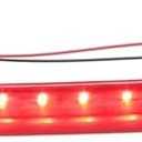 Tail High Mount Brake Stop Light No.63257167413 3rd Third Brake Light for Mini Cooper 2008-2013 ABS Rear Red Replacement