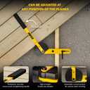 Deck Board Straightener Tool - Heavy Duty Straightener Tool, Quick Install & Foldable Design to Correct Gaps & Misalignment in Seconds, Upgraded