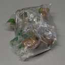 Benebone 2-pack Fishbone/Wishbone Durable Dog Chew Toys, Real Fish, Real Bacon, Made in USA, Medium