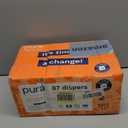 Pura Hypoallergenic Diapers, Size 2 (7-13 lbs) Totally Chlorine Free, Wetness Indicator, Suitable for Sensitive Skin, Soft Organic Cotton, Overnight, 3 Packs of 29 (87 Baby Diapers)