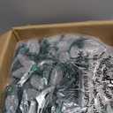 C9 Led Christmas String Lights 68Ft 100 LED with All in One Clips Outdoor Waterproof Strawberry Roof Lights, Commercial Grade Extendable for Indoor Outside Roofline Home Xmas Decoration, Warm White