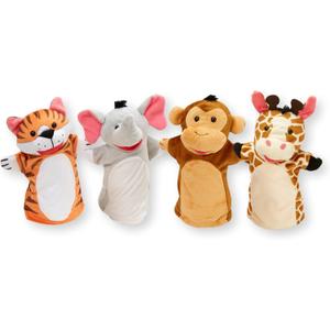 Melissa & Doug Zoo Friends Hand Puppets (FFP)