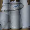 FVZ Bidet Toilet Seat Elongated Smart Heated Toilet Seat with Warm Water & Dryer, Feminine & Child Wash, Self-Clean Stainless Steel Nozzle, Adjustable Water Pressure, Slow Close Lid