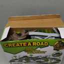 Dinosaur Toys,Create A Dinosaur World Road Race,Flexible Track Playset and 2 pcs Cool Dinosaur car for 3 4 5 6 Year & Up Old boy Girls Best Gift (Green)