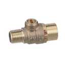 Febco 1/4" Lead-Free Full Port Test Cock, For Testing 1-1/4" to 2" Lead-Free Backflow Preventer, Quarter Turn Valve, Female NPT Threads, Low Pressure Drop, PTFE Steam Packing Seal, Thrust Washer, Seat