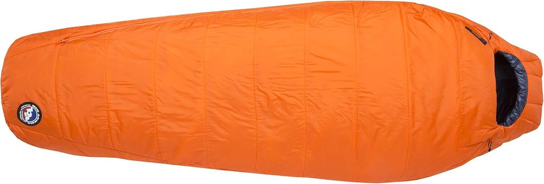 Big Agnes Lost Dog 0-30 Degree Sleeping Bag | FireLine ECO Synthetic Insulation | Lightweight for Backpacking, Cozy for Camping | Attaches to Sleeping Pad (Long, Left Zip)