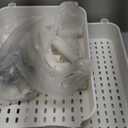 TOGEVAL Rolling Storage Cart with Wheels Organization Trolley for Kitchen Bathroom Laundry Room Versatile Sturdy and Stylish White Design for Efficient Space Management