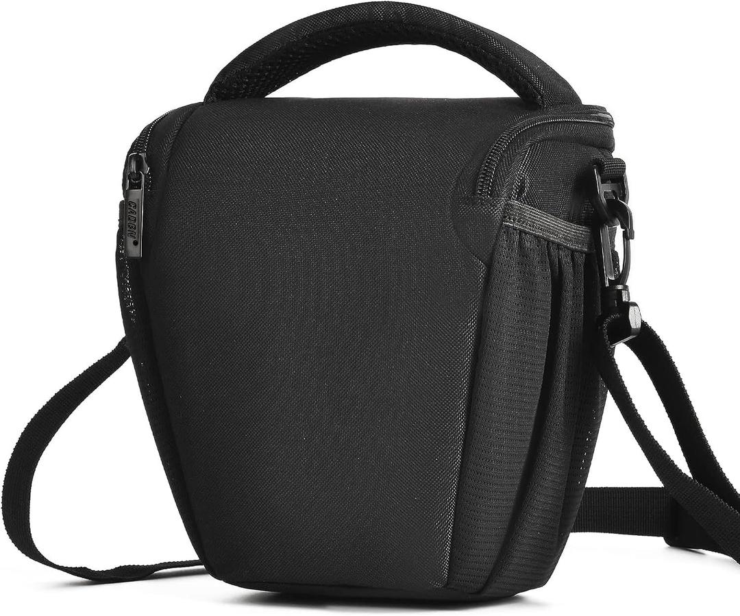 CADeN DSLR/SLR Camera Shoulder Bag Case with Adjustable Shoulder Strap, Compatible for Nikon, Canon, Sony Mirrorless Cameras Waterproof (Large)