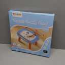 Kikidex Magnetic Drawing Board, Toddler Girl Toys for 1-2 Year Old, Doodle Board Pad Learning and Educational Toys for 1 2 3 Year Old Baby Kids Birthday Gift(Light Blue)