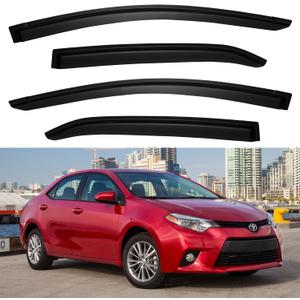 Window Visors Rain Guards for Toyota Corolla 2014-2019 Sedan