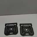 Nicunom 2 Pack Medal Holder Display Rack, Tabletop Medal Display Stand Single Medals Hanger Frame for Military, Marathon, Swimming, Football, Sports, Gymnastics Award Badge Insignia