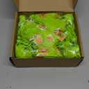 20 Pcs Lime Green Furry Christmas Ball Ornaments with Bow for Tree Furry Elf Faux Fur Hanging Pom Pom Ball Decorations for Christmas Tree Holiday Party Gift Supplies