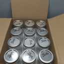 eleganttime Wide Mouth Mason Jars 32 oz with Lids and Bands Set of 12 Jars,Quart Large Glass Mason Jars with Airtight Lids,Great for Canning,Fermentation and Preservation