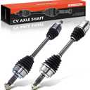 A-Premium Pair (2) Front CV Axle Shaft Assembly Compatible with Honda Accord 2008-2014 2.4L, Civic 2014 1.8L & Acura TSX 2009-2013 2.4L, Driver and Passenger Side, Replace# 44306TA0A50, 44305TA0A50