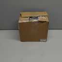 Ribbed Vase, Fluted Glass Vase for Flowers, Clear Flower Vases for Tulips, Modern Vases for Living Room, Dining Table, Office, Bedroom, Mantle, Shelf, Wedding, 7 Inch